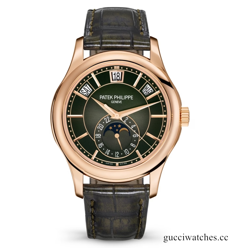Explore exquisite craftsmanship: the charm of good imitation Patek Philippe Complications 5205R-011 GR Factory V2 Rose Gold Watch
